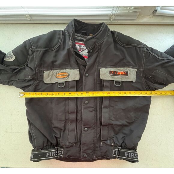 Firstgear Mens Kilimanjaro Riding Jacket Large Motorcycle Biker Rockabilly - Picture 3 of 16